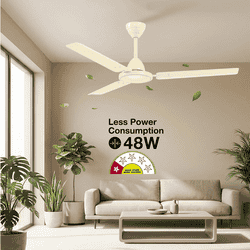 Havells REO Vaayu Ceiling Fan | 1200mm | Bianco