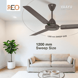 Havells REO Vaayu Ceiling Fan | 1200mm | Smoke Brown