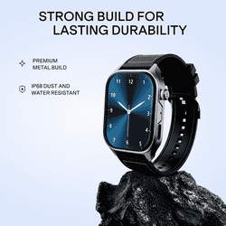 boAt Ultima Vogue 2 Amoled Square Calling Smart Watch | Active Black