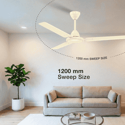 Havells REO Vaayu Ceiling Fan | 1200mm | Bianco