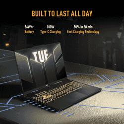 Asus TUF F16 Gaming Laptop | Intel Core 5 205H | 16 GB | 512 GB | Windows 11 Home | Mecha Gray | FX607VJR-TU325WS