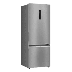 Haier Bottom Mount Double Door Refrigerator | 355 L | 2 Star | Inox Steel | HRB-4052BISA-P