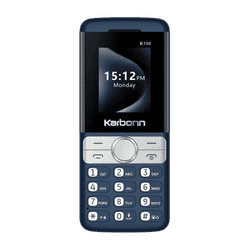 Karbonn Mobile Phone | Dark Blue + Black | K190