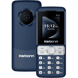 Karbonn Mobile Phone | Dark Blue + Black | K190