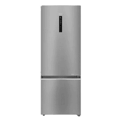 Haier Bottom Mount Double Door Refrigerator | 355 L | 2 Star | Inox Steel | HRB-4052BISA-P