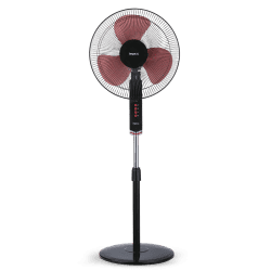 IMPEX Breeze O5 Pedestal Fan | 400 mm | 3 Blade | Black