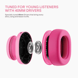 boAt Sailor Play Kids Wireless Headphone | Bubblegum Pink