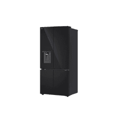LG French Door SBS  Refrigerator | WiFi Convertible | 605 L | 2 Star | Black Glass | GV-F25FFGHB