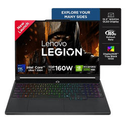 Lenovo Legion 5 AI Gaming Laptop | Intel Core Ultra 7 356H | 16GB | 512GB | Eclipse Black | 83RW004JIN