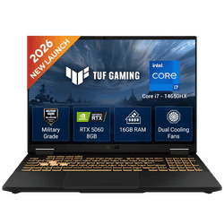 Asus TUF F16 Gaming Laptop | Intel Core i7 14650HX | 16 GB | 1 TB | Windows 11 Home | Jaeger Gray | FX608JMI-TU251WS