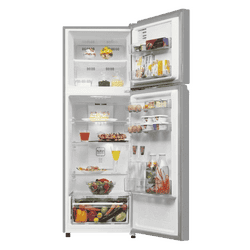Haier Frost Free Double Door Refrigerator | 240 L | 1 Star | Moon Silver | HRF-2901EMSA-P