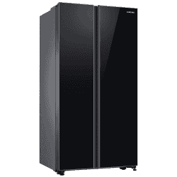 Samsung 700 L with Inverter Side by Side Refrigerator | RS72R50112C/TL | Black