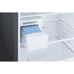 SAMSUNG 336 L Frost Free Double Door 2 Star Refrigerator with Curd Maestro | Luxe Brown | RT37T4632DX/HL