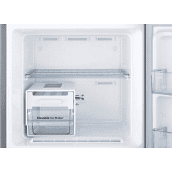 SAMSUNG 253 L Frost Free Double Door 3 Star Refrigerator with Base Drawer-RT28T3123SL/HL | EZ Clean Steel
