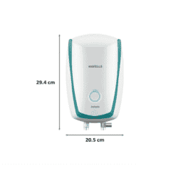 Havells Instanio 1-Litre Instant Geyser | White, Blue