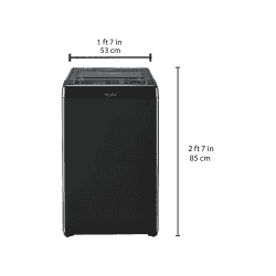 Whirlpool 6 kg Fully-Automatic Top Loading Washing Machine-Whitemagic Classic 601S | Genx Grey