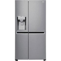 LG 668 L Frost Free Side by Side Refrigerator with with Hygiene Fresh+ and Smart ThinQ |WiFi Enabled | Shiny Steel | GC-L247CLAV