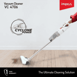 IMPEX VC 4706 Portable Handheld Vacuum Cleaner-Hand-held Vacuum Cleaner | White