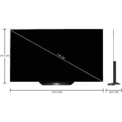LG 139 cm | 55 inch | OLED Ultra HD (4K) Smart TV-OLED55BXPTA | Black