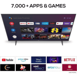 TCL P615 | 108 cm (43 inch) | Ultra HD 4K LED Smart TV with Dolby Audio | 43P615