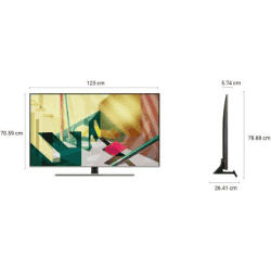 SAMSUNG 138 cm | 55 inch | QLED Ultra HD 4K Smart TV-QA55Q70TAKXXL | Black