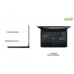 Acer Nitro Gaming Laptop | Core i5 10th Gen | 8 GB/1 TB HDD/256 GB SSD/Windows 10 Home | 15.6 inch | Obsidian Black