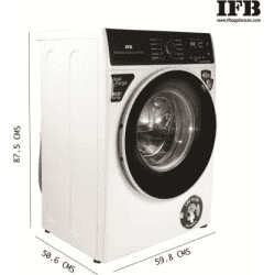 IFB 6.5 Kg 5 Star Fully Automatic Front Load Washing Machine-Elena ZX | White