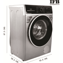 IFB 6.5 Kg 5 Star Fully-Automatic Front Loading Washing Machine | ELENA ZXS | In-Built Heater-3D Wash Technology | Silver