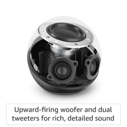 Echo | 4th Gen | Premium sound powered by Dolby and Alexa | Black