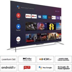 TCL C715 Series | 139 cm (55 inch) | QLED Ultra HD 4K | Smart Android TV | 55C715