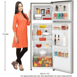 LG Frost-Free Double Door Refrigerator | 291 L | 2 Star | Inverter Wi-Fi | Steel | GL-C322KPZY