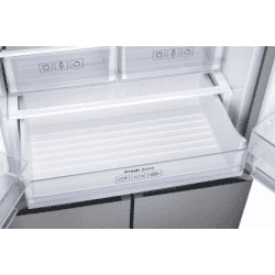 SAMSUNG 594 L | Side by Side Convertible Refrigerator | RF50K5910SL/TL | Grey