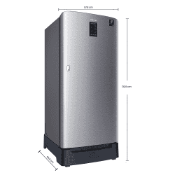 Samsung 198 3 Star Direct Cool Single Door Refrigerator | RR21A2D2YS8/HL | Grey