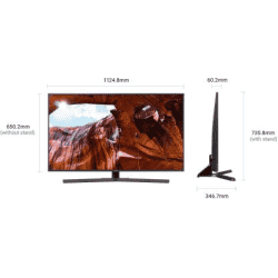 Samsung |125.7 cm (50 inch) | Ultra HD (4K) LED Smart TV | UA50RU7470UXXL