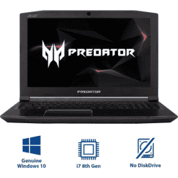Acer Predator Helios 300 Gaming Laptop | Core i7 | 8th Gen | 16 GB | 128 GB SSD | 6 GB Graphics | Shale Black | PH315-51-73BH