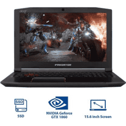 Acer Predator Helios 300 Gaming Laptop | Core i7 | 8th Gen | 16 GB | 128 GB SSD | 6 GB Graphics | Shale Black | PH315-51-73BH