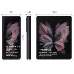 SAMSUNG Galaxy Z Fold3 5G | 256 GB/12 GB RAM | Phantom Black