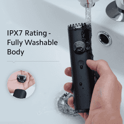 Xiaomi Trimmer 2 with Type-C Fast Charging Waterproof Cordless  | Black