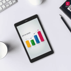 iball iTAB BizniZ Mini Tablet | 2 GB | 32 GB | ]20.32 cm (8 inches) | Wi-Fi+4G | C oal Black