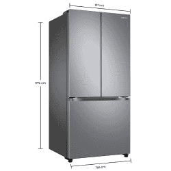 Samsung 580 L Frost Free Inverter Triple Door Refrigerator | RF57A5032SL/TL | Real Stainless | Convertible