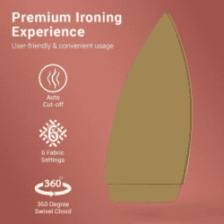 CROMPTON ACGEI-BRIOGOLD 1000 W Dry Iron | Gold