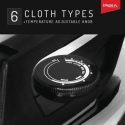 IMPEX Showy 750 W Dry Iron | Black
