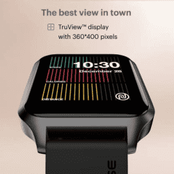 Noise ColorFit Brio Smartwatch | Black Strap
