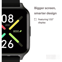 Noise ColorFit Brio Smartwatch | Black Strap