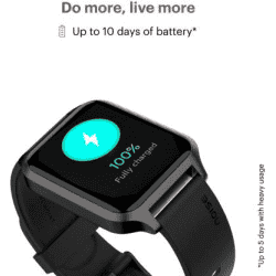 Noise ColorFit Brio Smartwatch | Black Strap