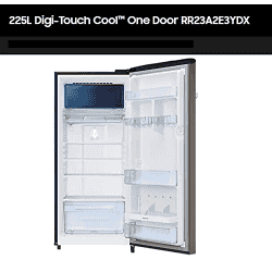 Samsung 225 L 3 Star Inverter Direct cool Single Door Refrigerator | RR23A2E3YDX/HL | Digi-Touch Cool | Luxe Brown