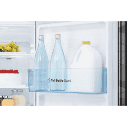 SAMSUNG 244 L Frost Free Double Door 3 Star Convertible Refrigerator with Base Drawer with Curd Maestro  | RT28T3C23NV/HL | Inox Wave
