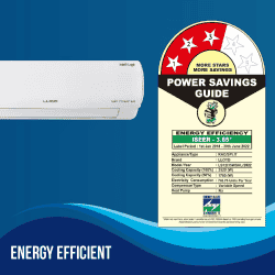 Lloyd 1.0 Ton 3 Star Voice |  WiFi Enabled Inverter Split AC with Anti-Viral Filter | HEPA Filter | Activated Carbon Filter | GLS12I35WSHL