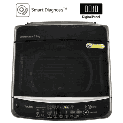 LG 7 Kg 5 Star Fully Automatic Top Load Washing Machine | T70SJMB1Z.ABMQEIL | Middle Black