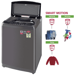 LG 7 Kg 5 Star Fully Automatic Top Load Washing Machine | T70SJMB1Z.ABMQEIL | Middle Black